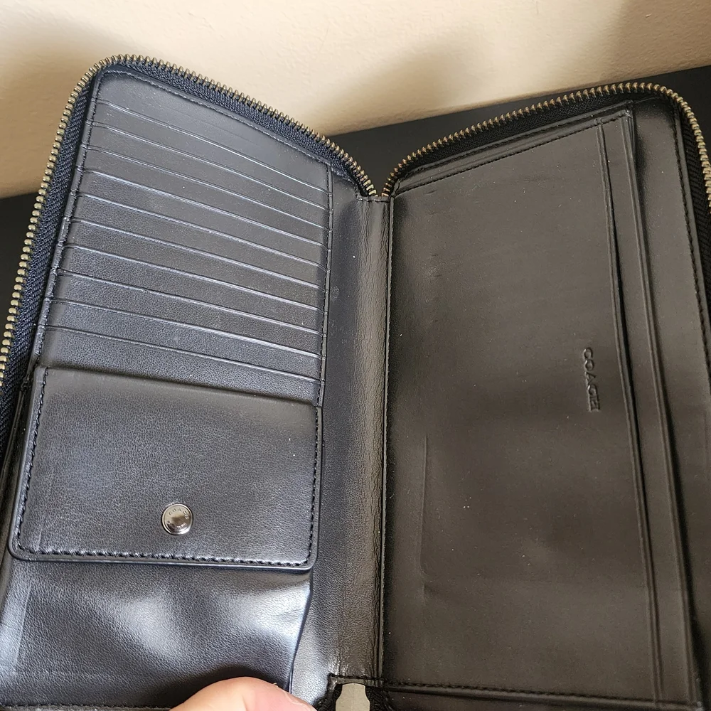 Coach Double Zip Travel Organizer - Picture 7 of 7